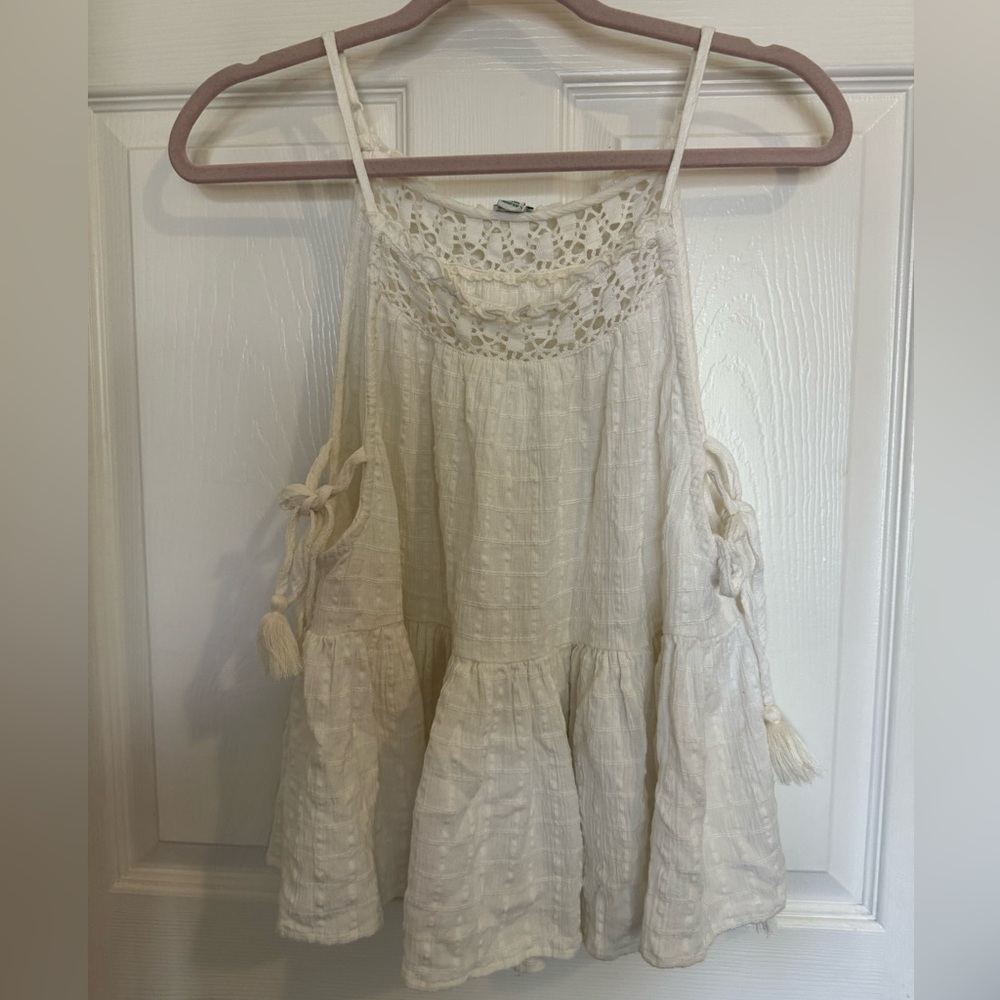 Aerie side tie top, small